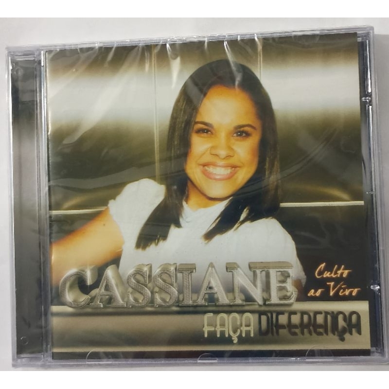 Cd Cassiane Faça a Diferença Culto ao Vivo LACRADO