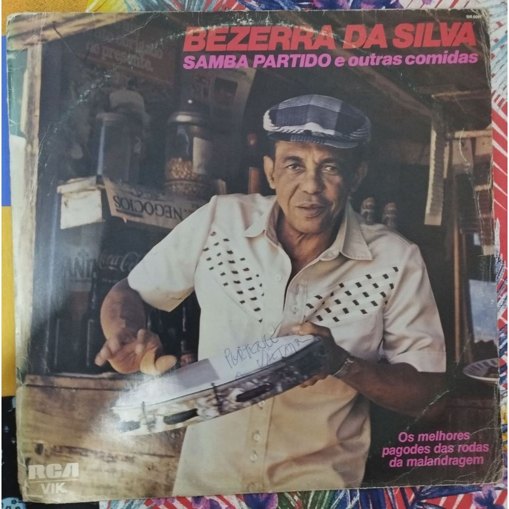 LP/VINIL Bezerra Da Silva - Samba Partido E Outras Comidas (1981)