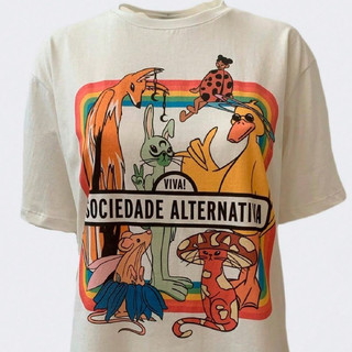 Camiseta Feminina Oversized e Estilosa para o Dia a Dia Camiseta t shirt feminina camiseta academia camiseta branca
