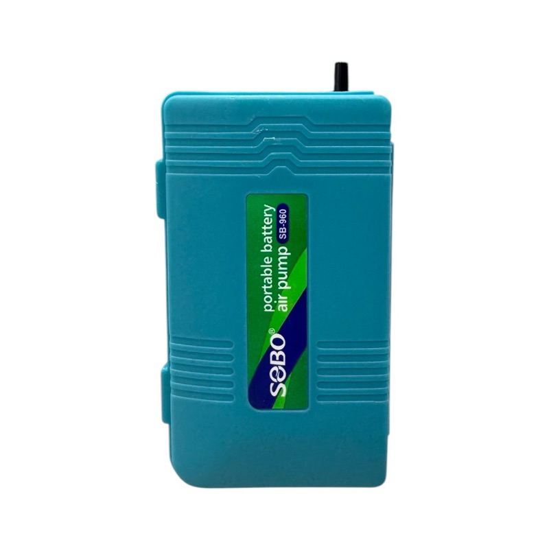 COMPRESSOR AIR PUMP PORTÁTIL A PILHA 2L/M IDEAL PARA QUEDA DE ENERGIA E PESCA COM ISCA VIVA