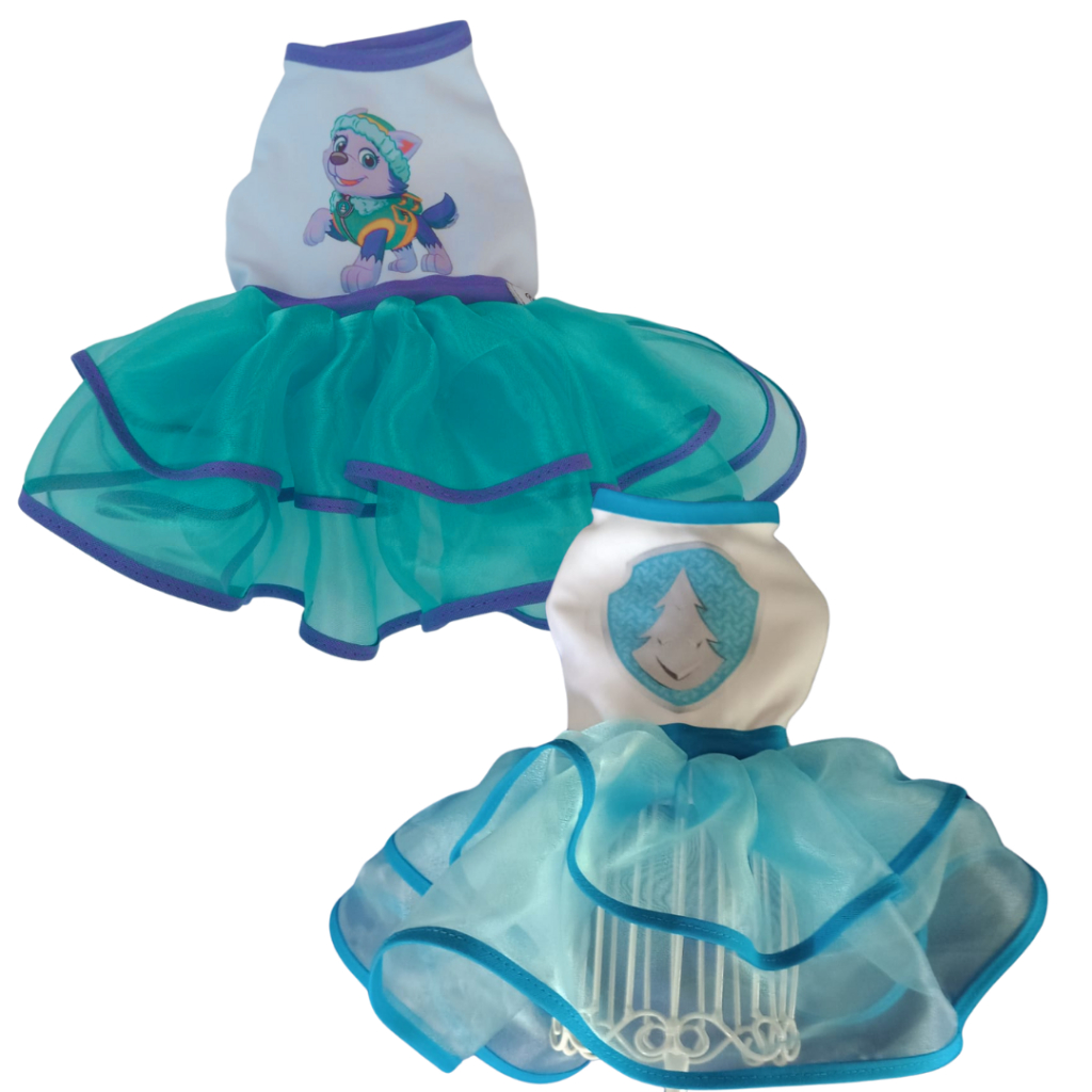 VESTIDO EVEREST PATRULHA CANINA PARA CÃES BETA MODA PET