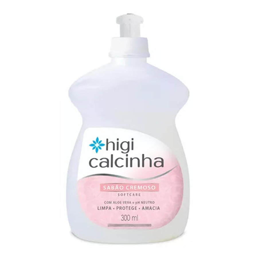 Sabão Cremoso Para Lavar Calcinha - Higi Calcinha Softcare - 300ml