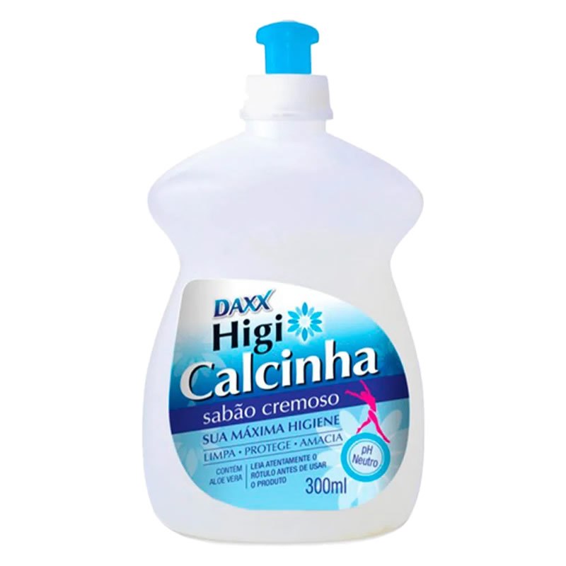Sabão Cremoso Para Lavar Calcinha - Higi Calcinha Aloe Vera- 300ml