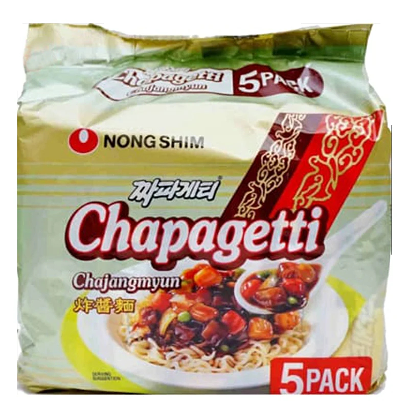 Macarrao instantaneo Nongshim Chapagetti Ramen (pack com 5un)