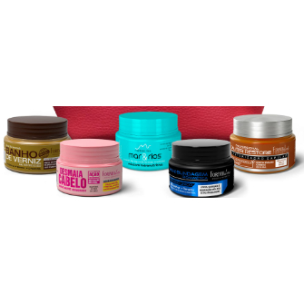 Kit Com 5 Mini Máscaras Forever Liss - 40g Cada