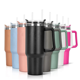 Caneca garrafa copo Térmica 1200ml Estilo Capacidade Generosa Canudo Plástico prática com ...
