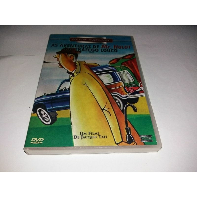 Dvd - As Aventuras do Mr. Hulot no Trafego Louco - 1971 - Jacques Tati