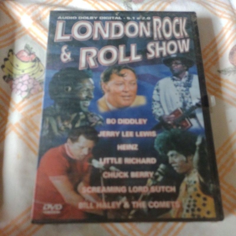 London Rock & Roll Show DVD Lacrado Bo Diddley, Bill Haley, Jerry Lee Lewis e outros
