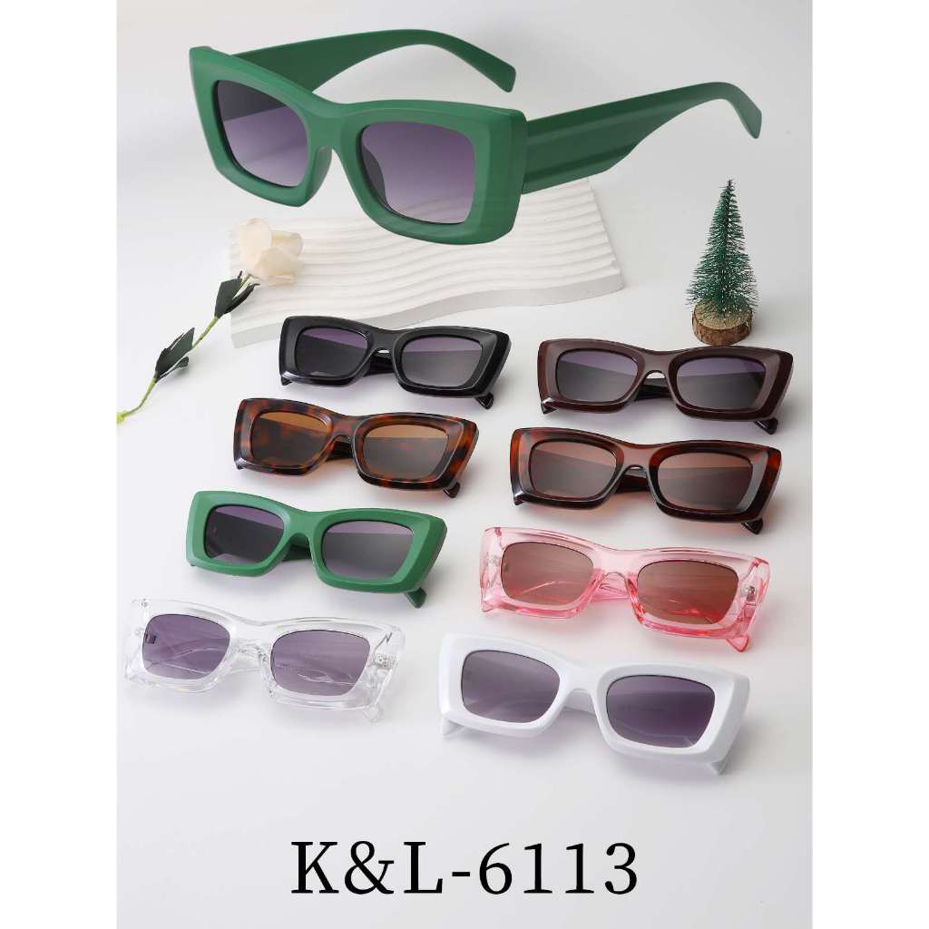 6113 Óculos de sol elegantes e modernos em Oferta na Shopee