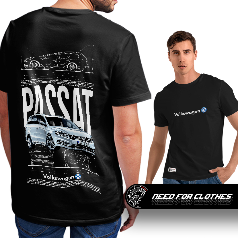 Camiseta Volkswagen Passat Variant, Station Wagon, Turbo, DSG, 4MOTION