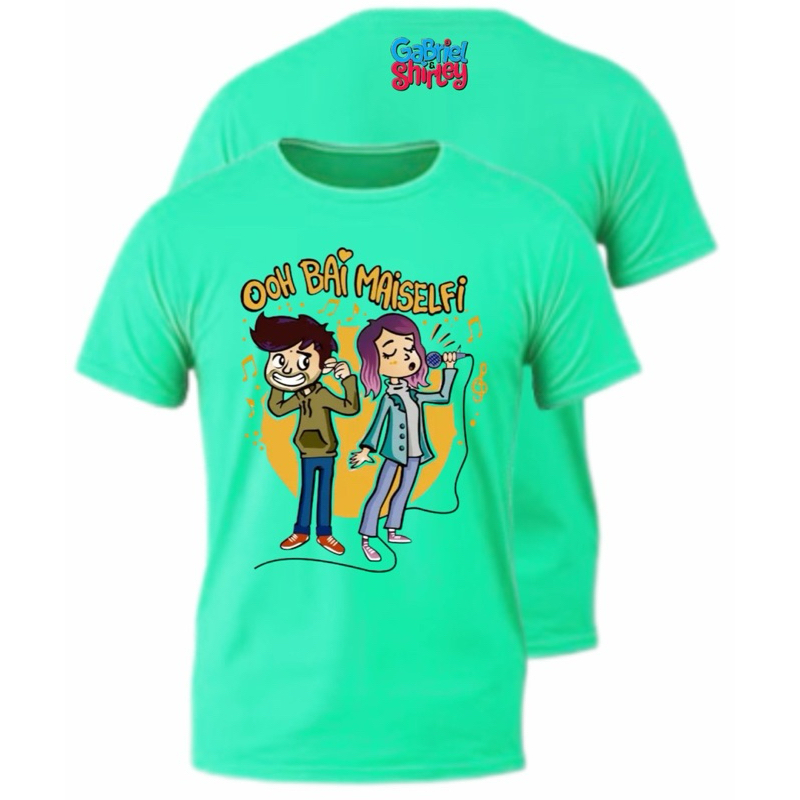 Camiseta Gabriel e Shirley Blusa dos youtubers Gabriel e shirley Camisa