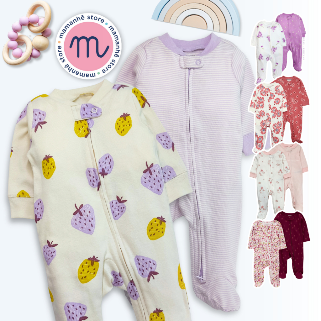 Kit Macacão Carters Bebê 2 Peças ORIGINAL Importado