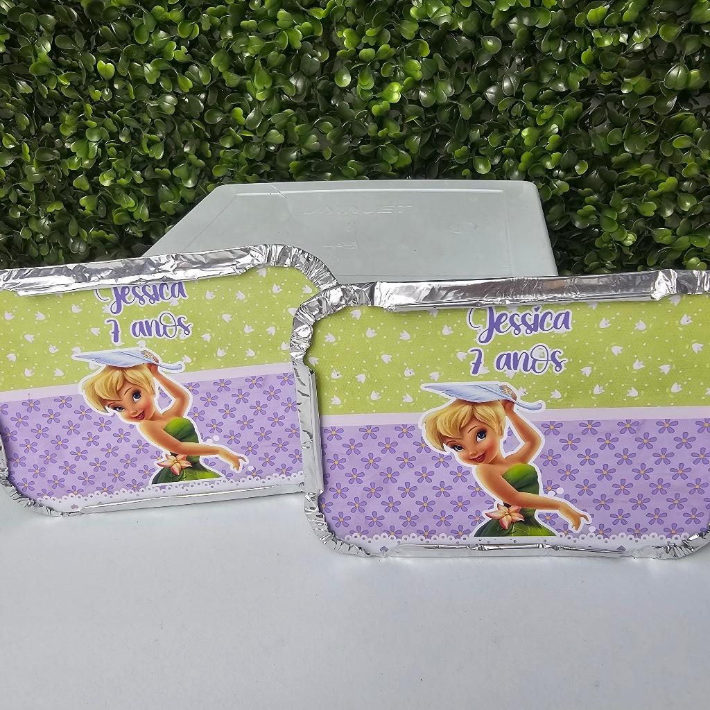 Marmitinha Personalizada SININHO TINKER BELL - Personalizados - Festa infantil - Aniversário - Lembrancinha