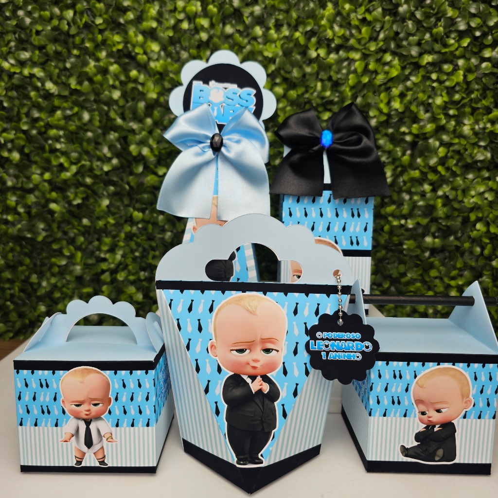 Kit Caixa Montada PODEROSO CHEFINHO - Personalizados - Festa infantil - Aniversário - Lembrancinha