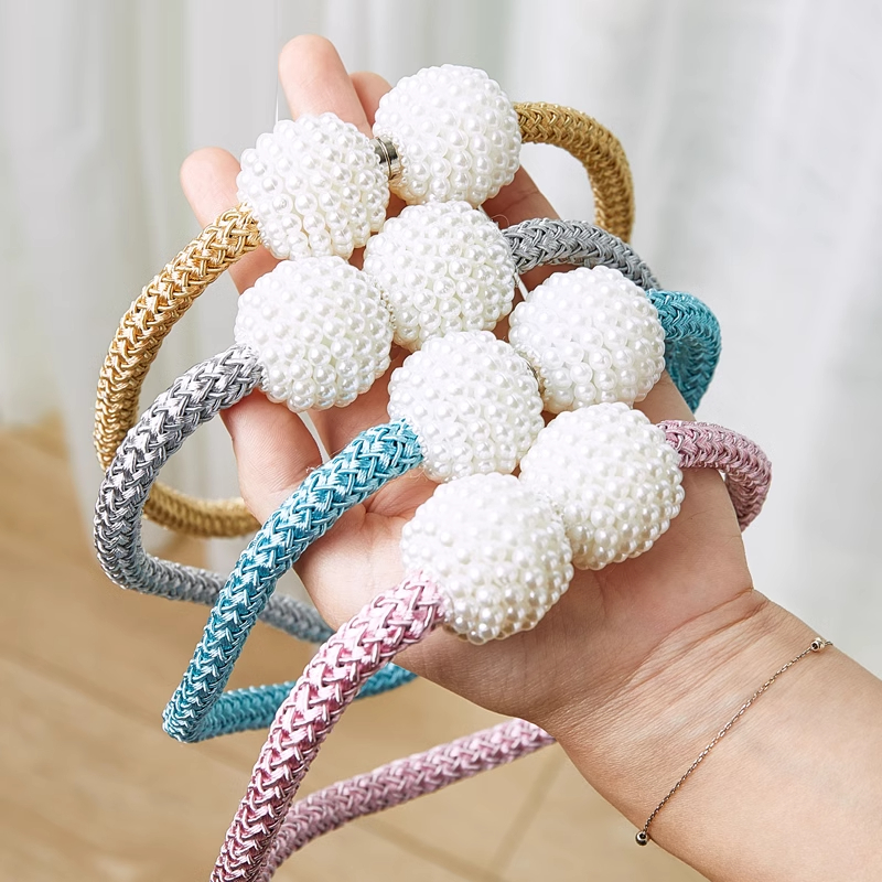 Prendedor de Cortina Com Imã Magnético Enfeite com Perola 10 Peça em Oferta na Shopee