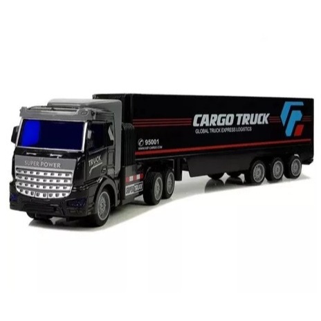 Brinquedo Menino Caminhão De Controle Remoto Recarregável Truck Brinquedo Carreta