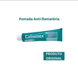 Calminex Pomada Anti-inflamatória 30 g Dor Muscular Dores, Pancadas em Oferta na Shopee