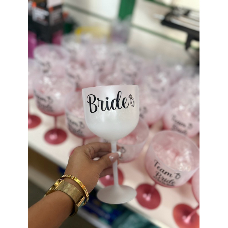 Taça de gin Team Bride Noiva