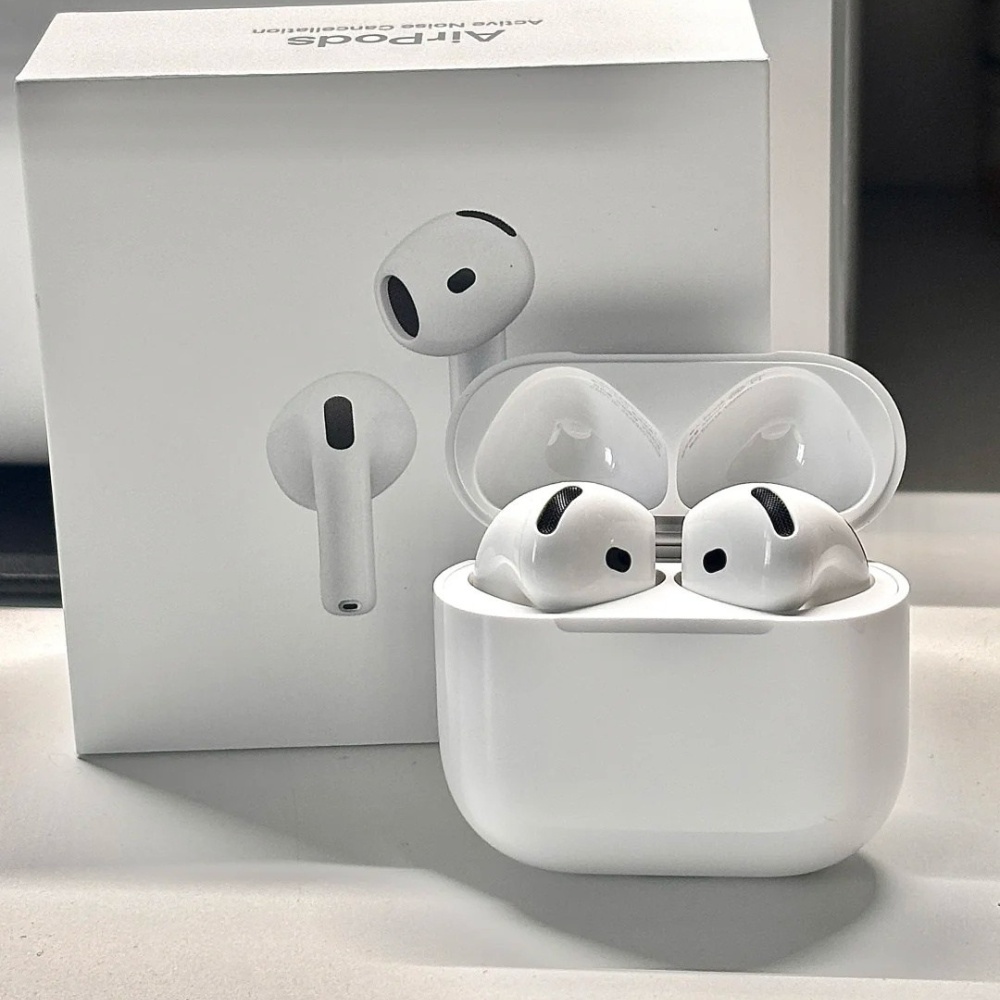 2025 Novo Fone de Ouvido Sem Fio Bluetooth AirPods 4 Com Cancelamento De Ruído Pop-Up para iOS Android  GPS