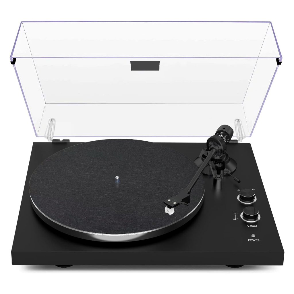 O toca-discos para toca-discos de vinil com acionamento direto por correia da VEDO suporta toca-discos de vinil com