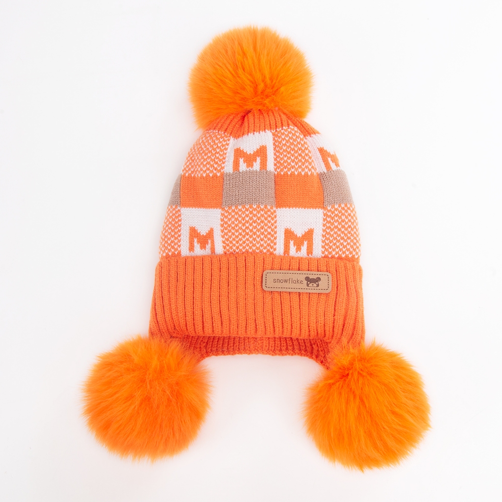 Gorro Touca Infantil Moda Criança Menino Menina Tricotado Quente Fashion MZ0363