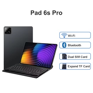 Pad 6S Pro Android Tablet PC Android 13 10.1inches 12GB RAM 512GB 3G 4G LTE Internet Wi-Fi Bluetooth em Oferta na Shopee