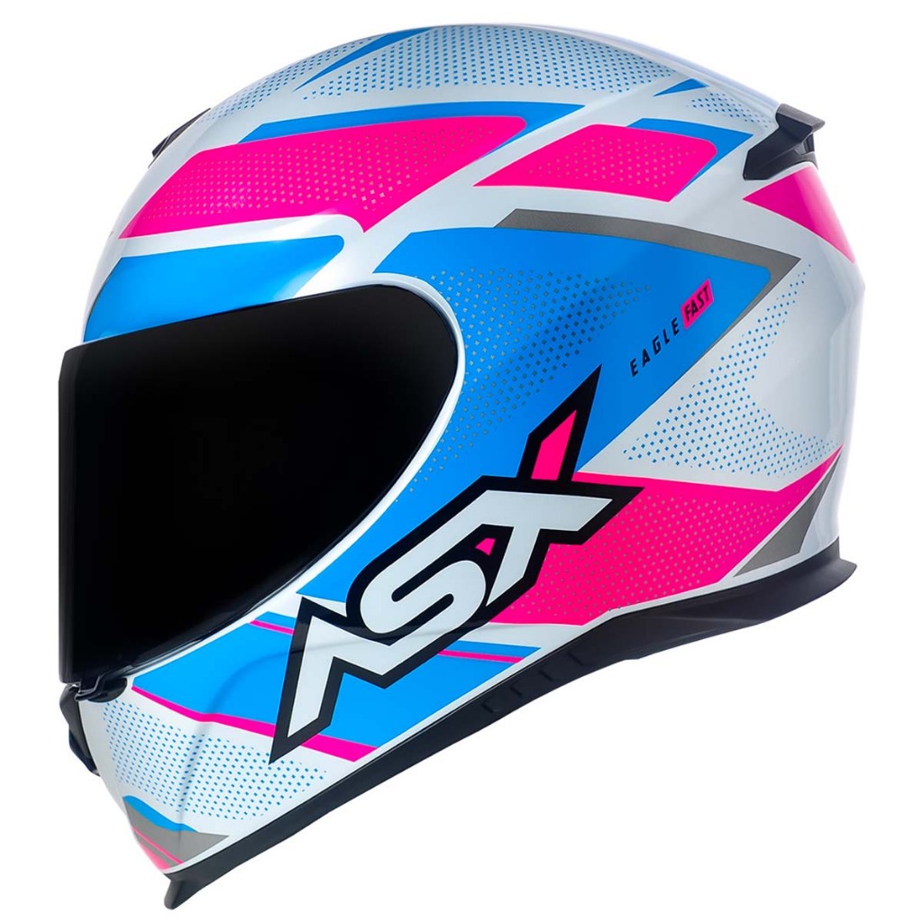 Capacete Feminino ASX Eagle Esportivo Brilho