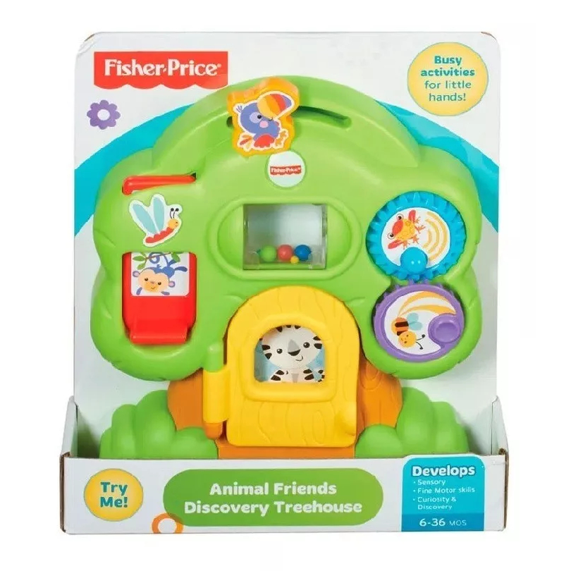 Brinquedo Arvore Sons Divertidos Fisher Price - Mattel Cmv95 - Mom & Baby