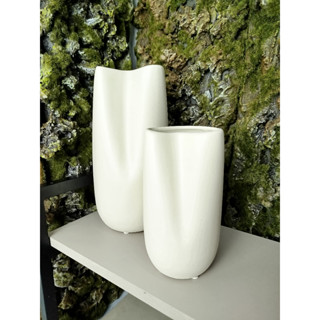 Dupla Vaso Orgânico Decorativo em Cerâmica Perfeito para Casa, Festa, Escritório, Área Gou...