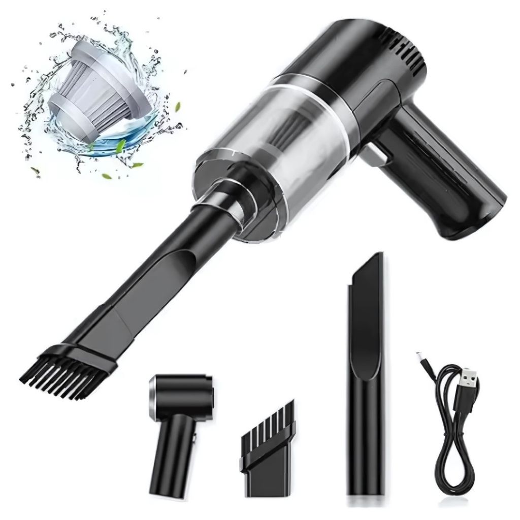 Mini Aspirador De Pó Sem Fio Automotivo Profissional Recarregável Casa Sofá