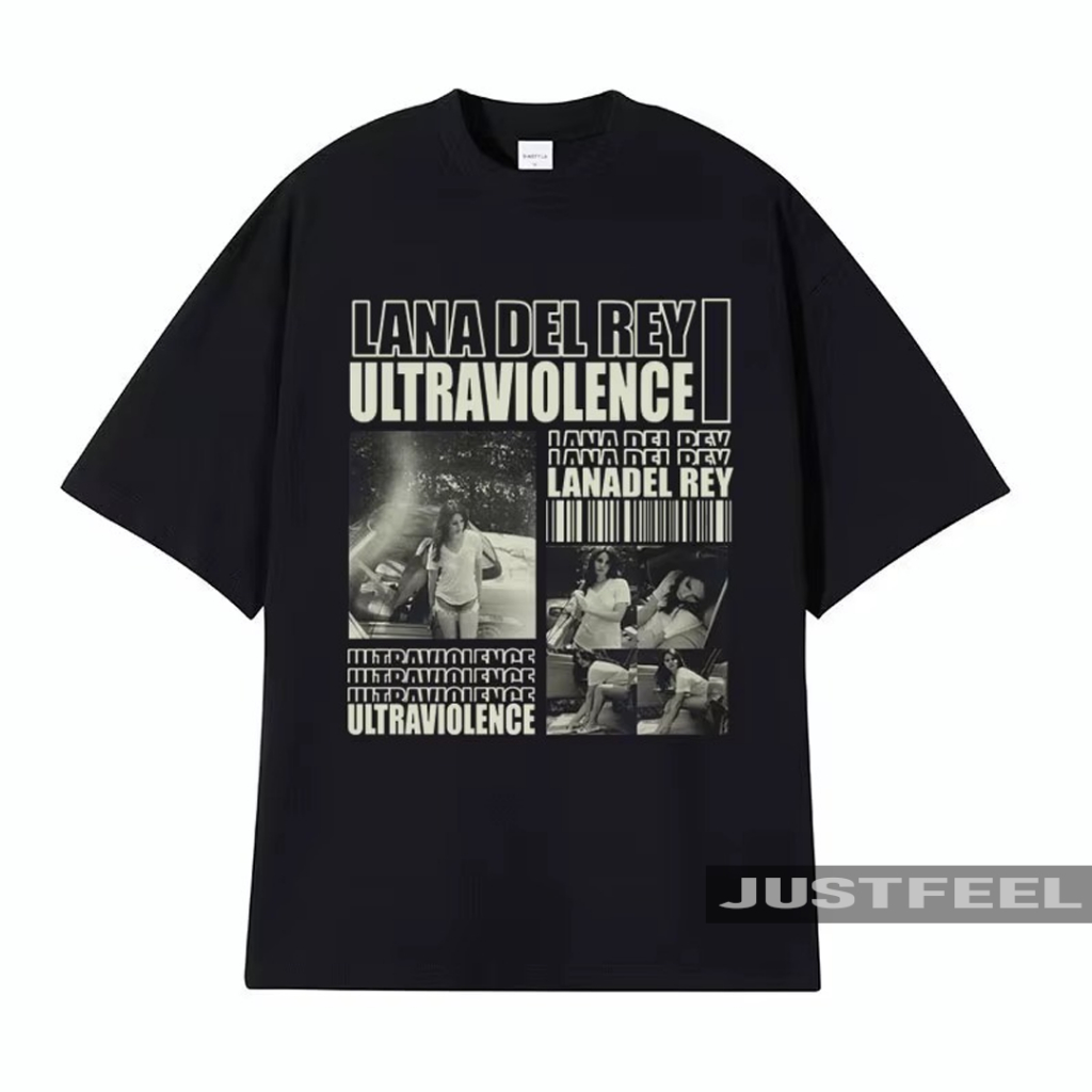 Camiseta T-shirt Unissex Algodão Ultraviolence Lana Del Rey em Oferta na Shopee