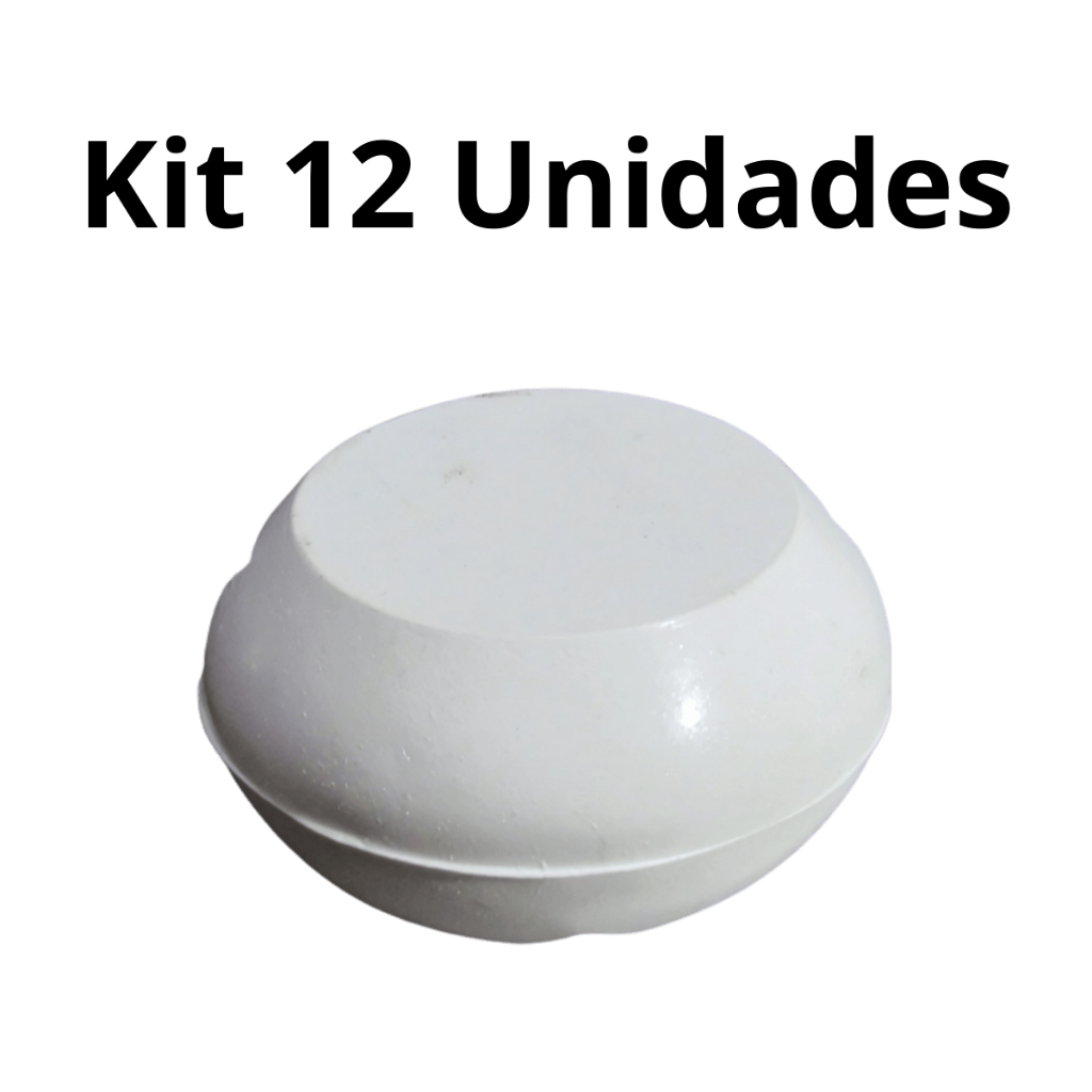 Kit 12 Unidades Protetor de Quina Proteção Anticolisão para Bebês