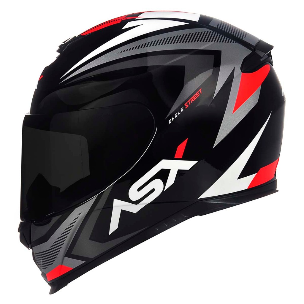 Capacete Masculino ASX Eagle Estreet Brilho