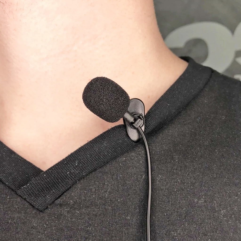 Mini Microfone De Lapela Com Presilha Profissional Plug P2 em Oferta na Shopee