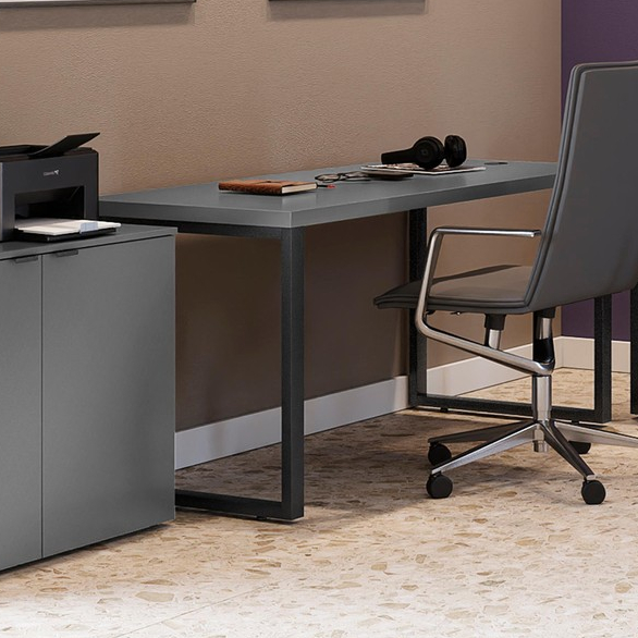 Mesa Diretor Kappesberg Office Platinum 120cm - Home & Living