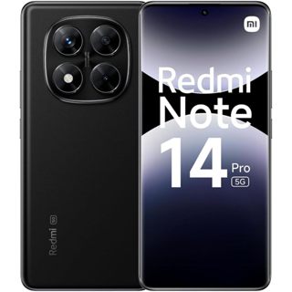 Xiaomi Redmi Note 14 Pro 5G AMOLED FHD 6,67 Pol 8GB RAM 256GB Câmera 200MP Preto Smartphon...