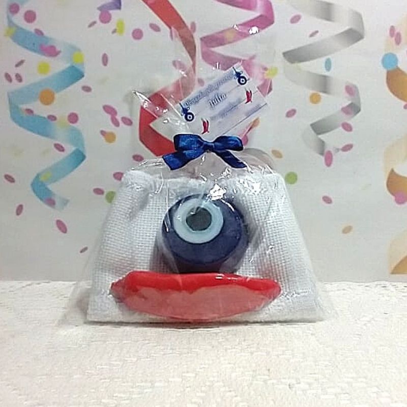 Lembrancinhas Sabonete Mini Olho Grego Pimenta Toalha Ano Novo Casamento