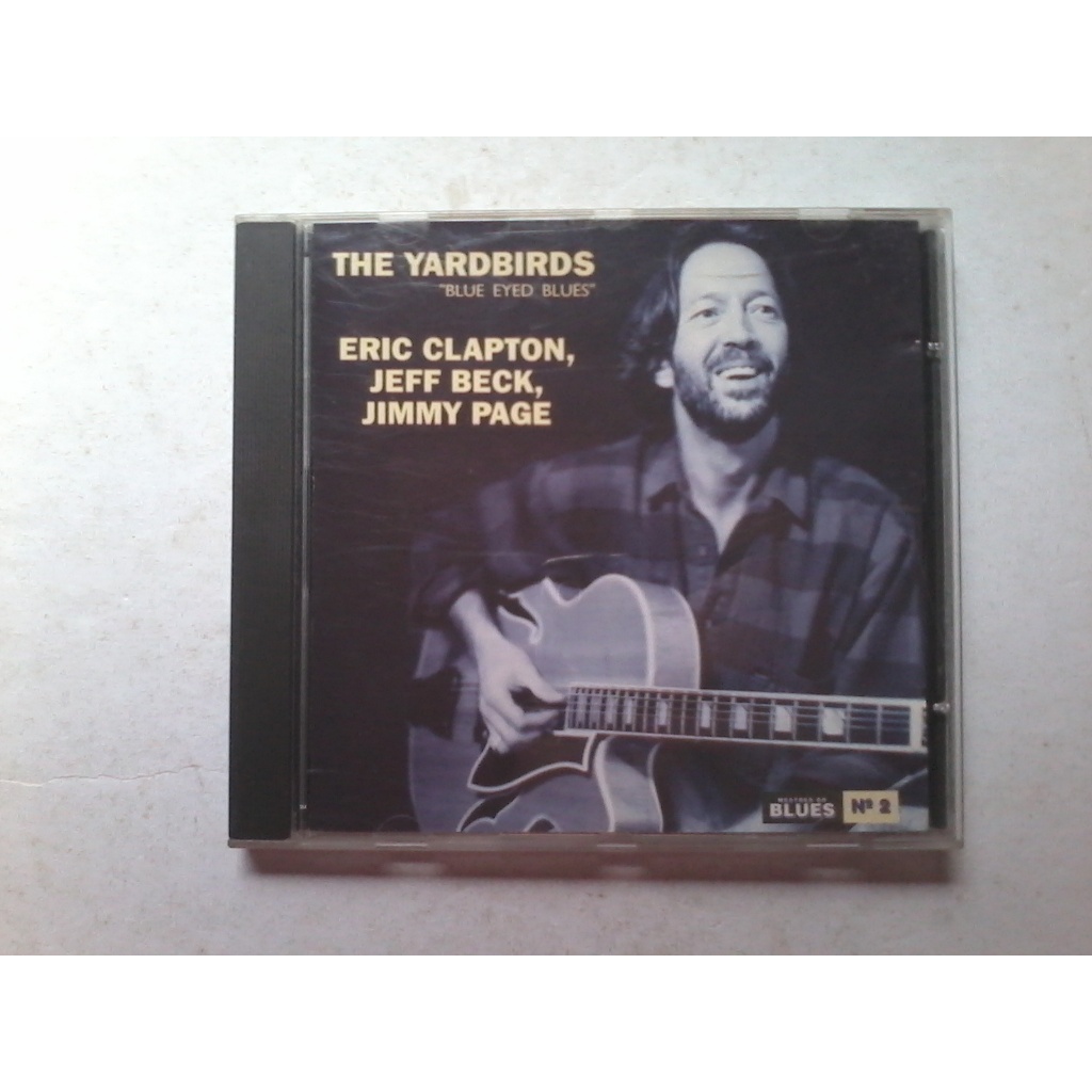 cd The Yardbirds Blue Eyed Blues - Mestres do Blues n. 2 - Eric Clapton Jeff Beck Jimmy Page