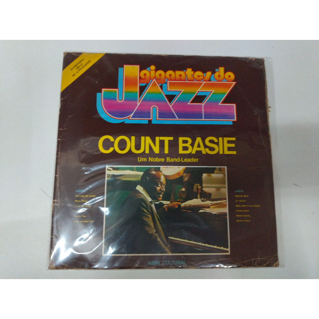 Lp Disco Vinil Gigante Do Jazz Count Basie Ano 1980 Da1143