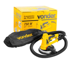 Lixadeira De Parede Para Massa Corrida 750W Com Led E Saco Coletor Lpv 750 Vonder
