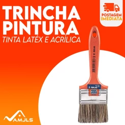 Trincha Latex e Acrilicas Pintura Geral 2 1/2 395/6 Atlas