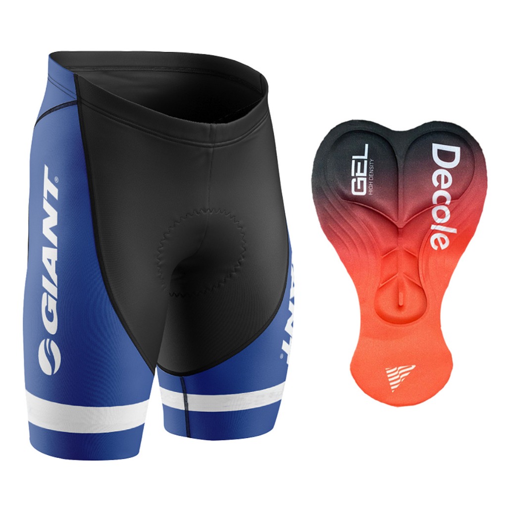 Bermuda Ciclismo Forro Gel D80 Preto Mtb Bike Shorts Giant