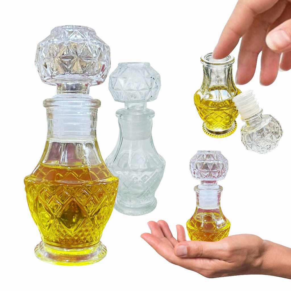 Kit Óleo De Unção Mirra 120ml + Frasco De Vidro em Oferta na Shopee