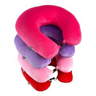 Almofada De Pescoço Infantil Adulto Almofada De Viagem Maçia em Oferta na Shopee