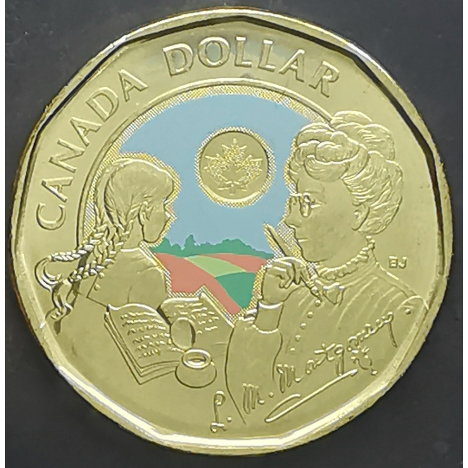 Moeda do Canadá - 150 anos de L. M. Montgomery