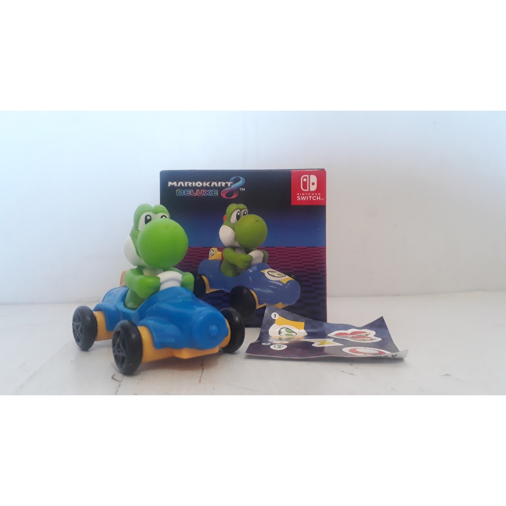Boneco Yoshi Mario Kart Deluxe Mcdonalds Mcd242