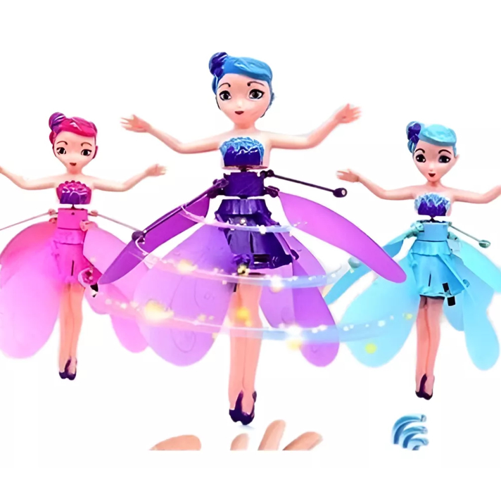 Brinquedo Boneca Fada Que Voa Brinquedo Fadinha Drone Sensor De Mão em Oferta na Shopee