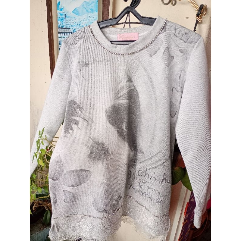 Blusa Moletom Adolescente/Criança Grife Pituchinhu's Grife Para Princesas Peças de Desapego Brechó Enjoei ENVIO IMEDIATO