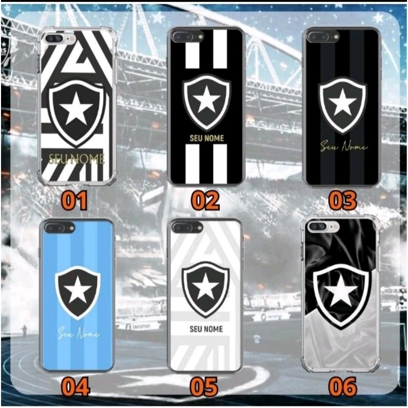 Capa Capinha Case para celular Personalizada Botafogo torcedor, Variadades de aparelhos.