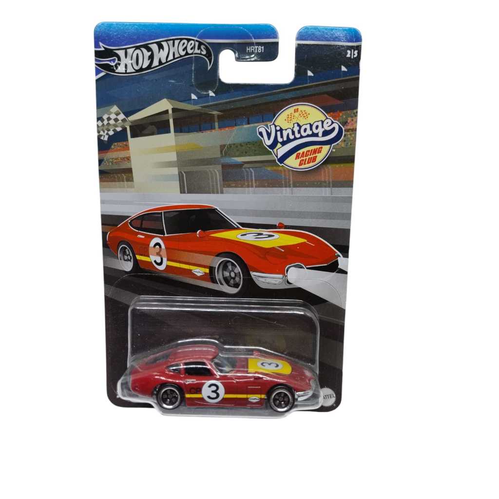HOT WHEELS - TOYOTA 2000 GT - 2/5 - VINTAGE RACING CLUB - COL 2023 - CÓD 611